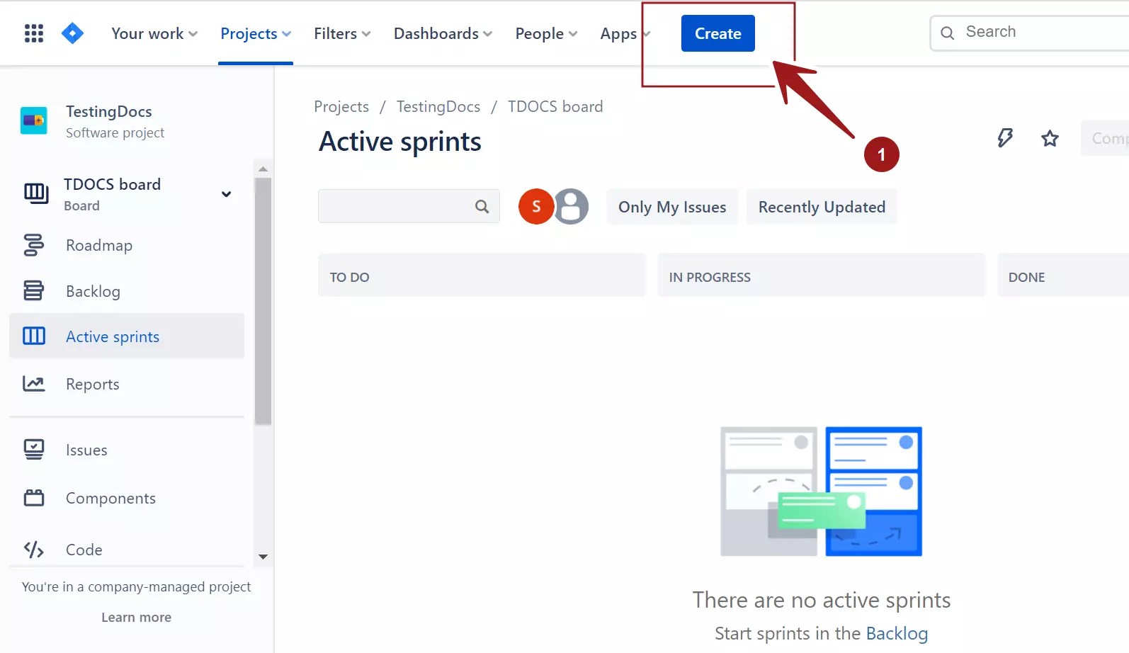 Create An Epic In Jira Software - Testingdocs.com