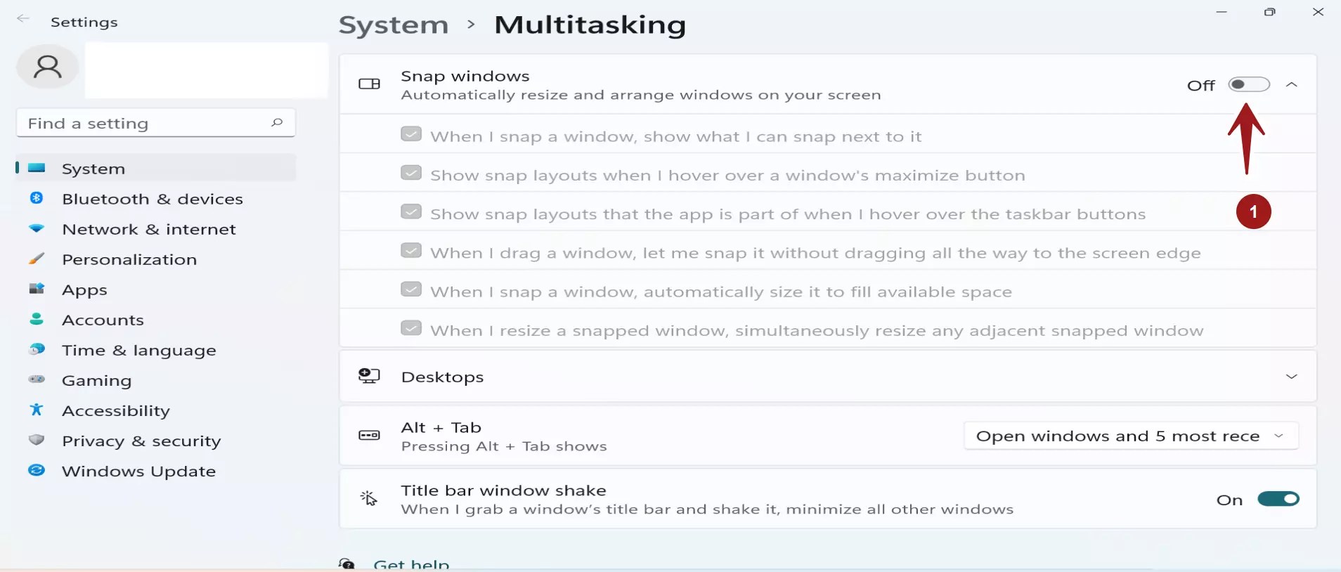 Enable Snap Layouts on Windows 11