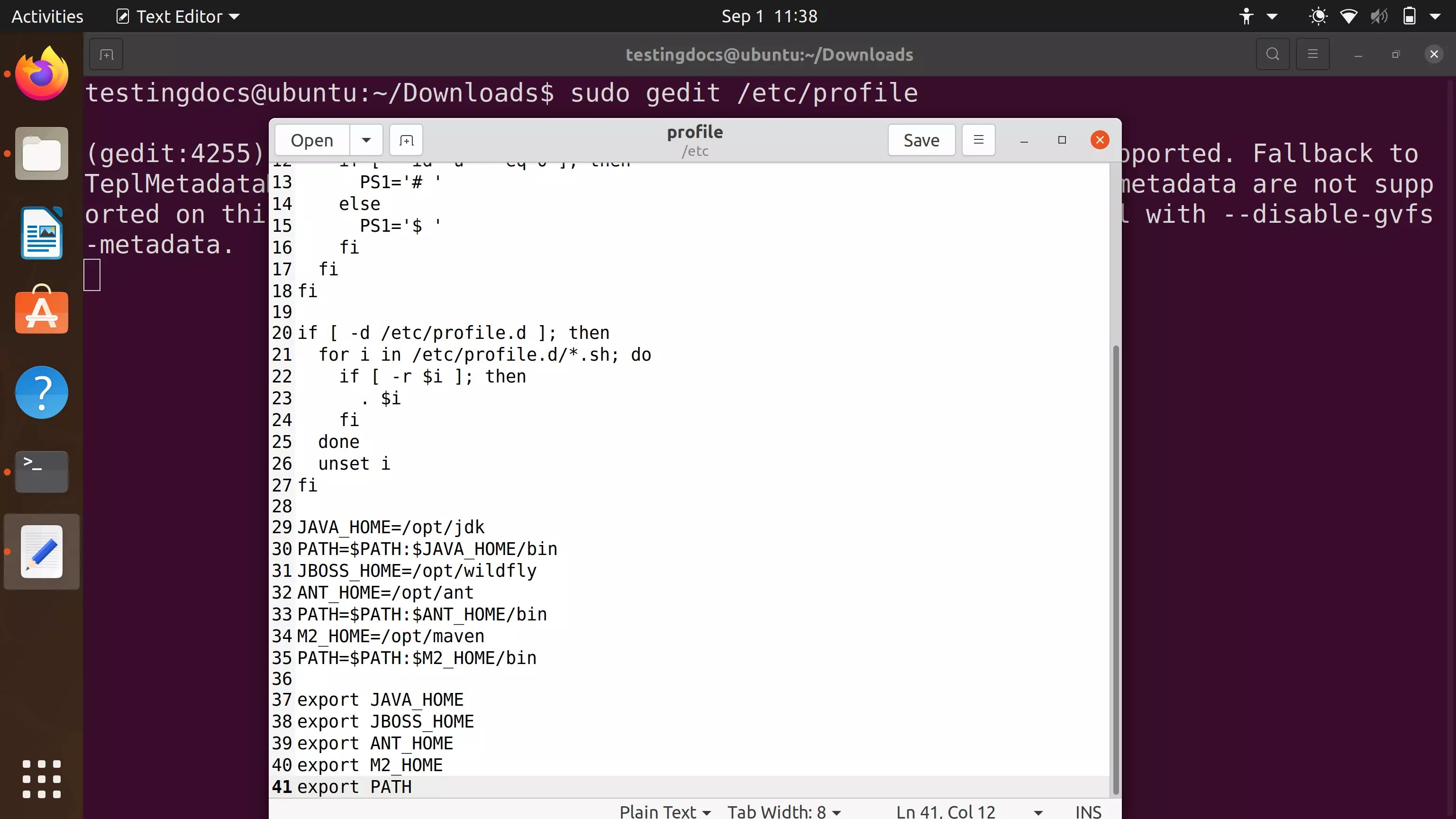 Install Maven on Ubuntu Linux