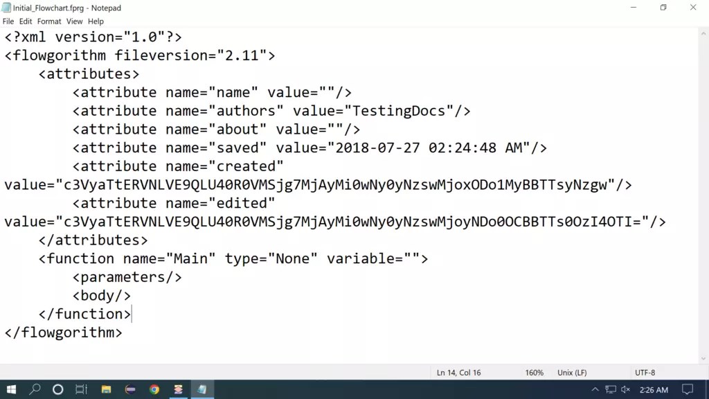 Flowgorithm XML Structure [ 2024 ] - TestingDocs.com