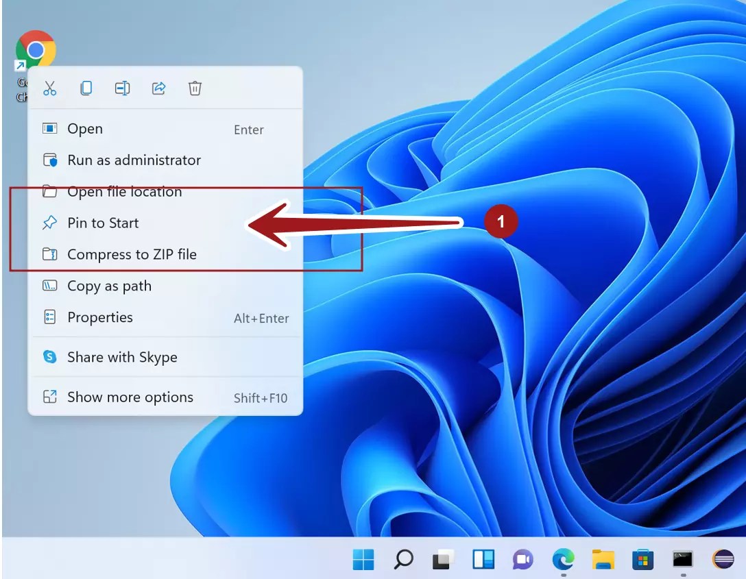 Install Google Chrome on Windows 11