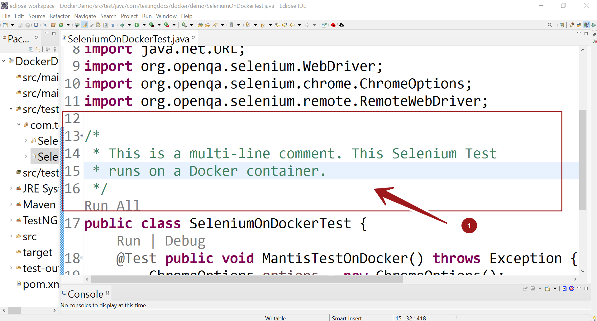 Types of Java Comments