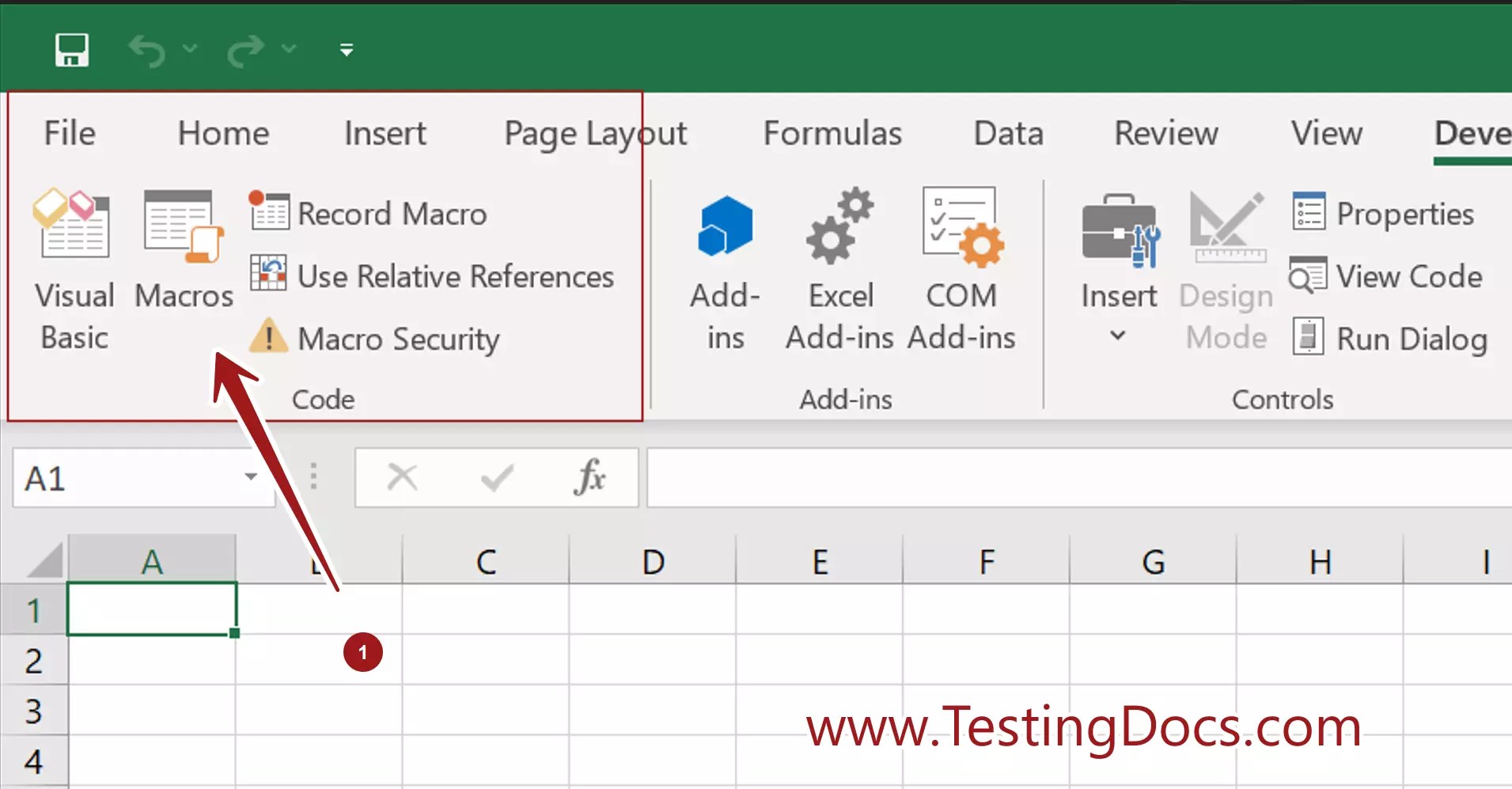 Create a Macro Function in MS Excel