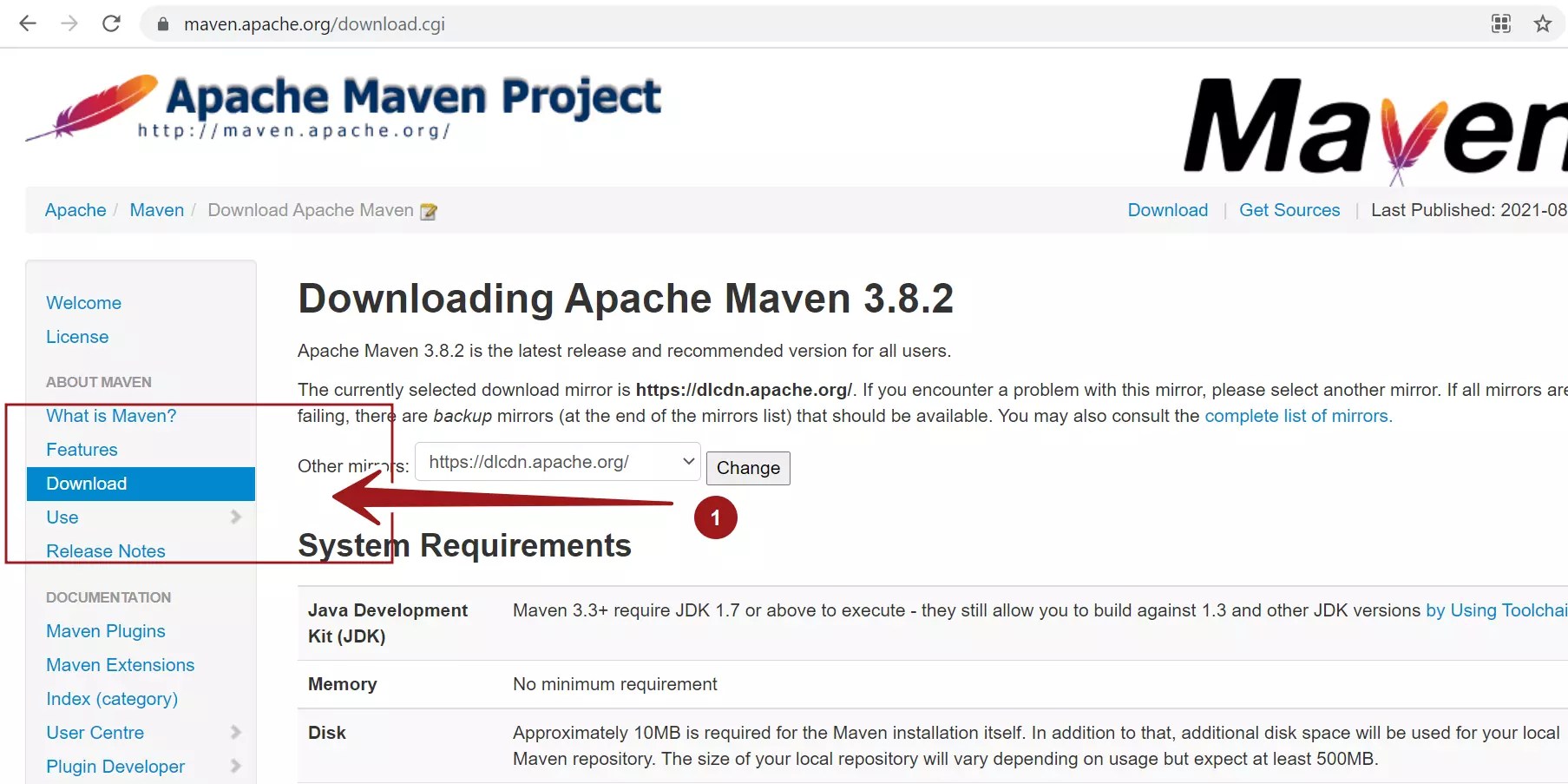 Maven project using NetBeans IDE