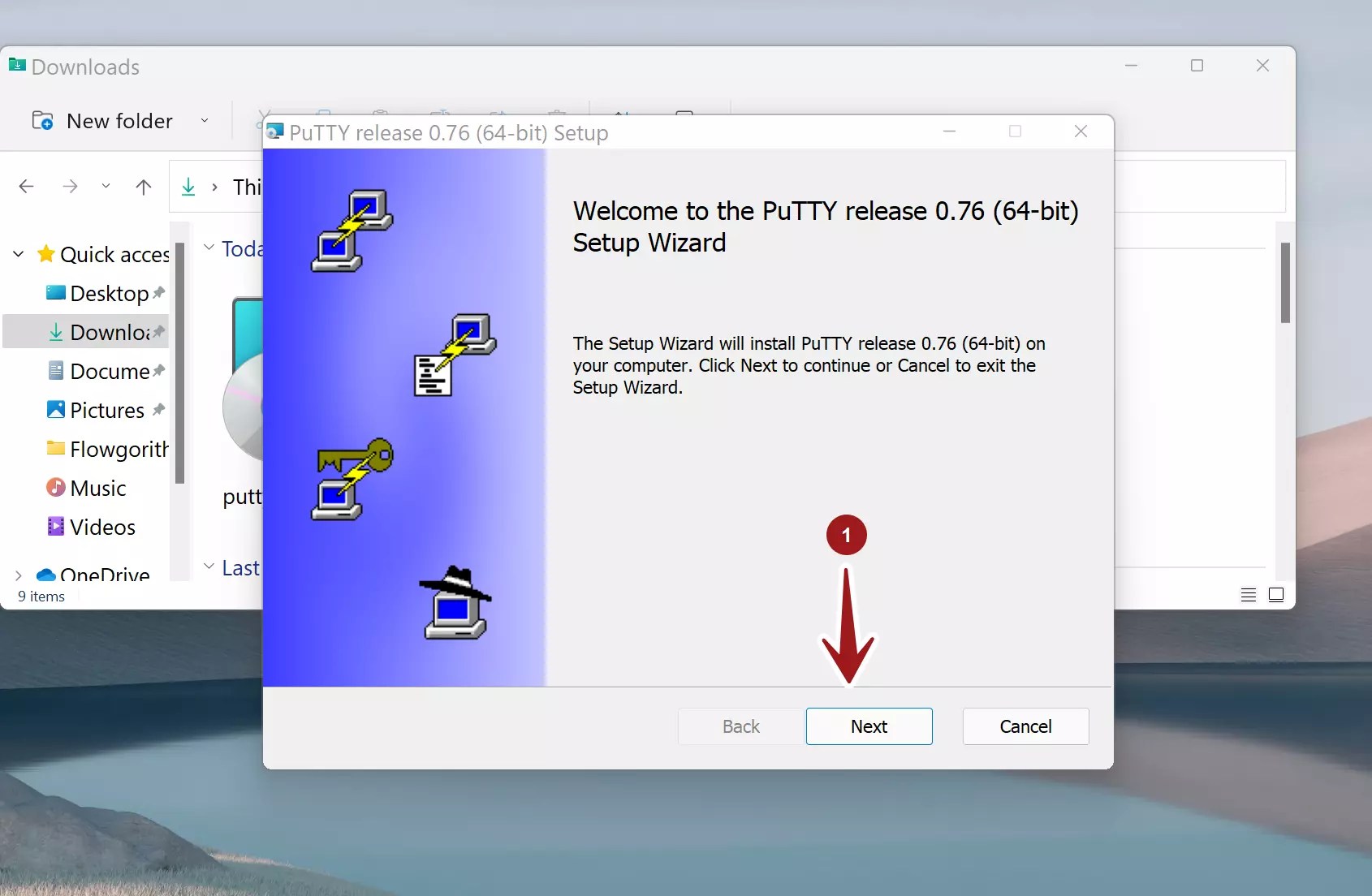 Install PuTTY on Windows