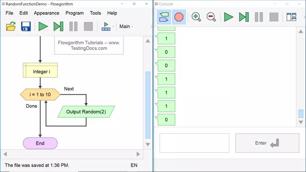 Flowgorithm Random Function [ 2024 ]