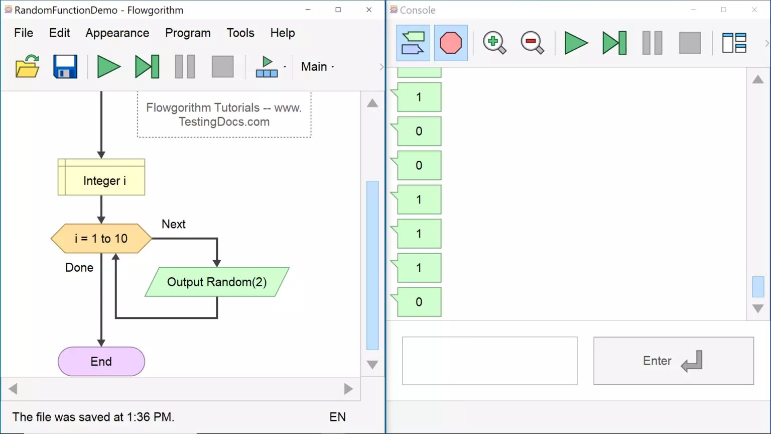 Flowgorithm Random Function [ 2024 ]