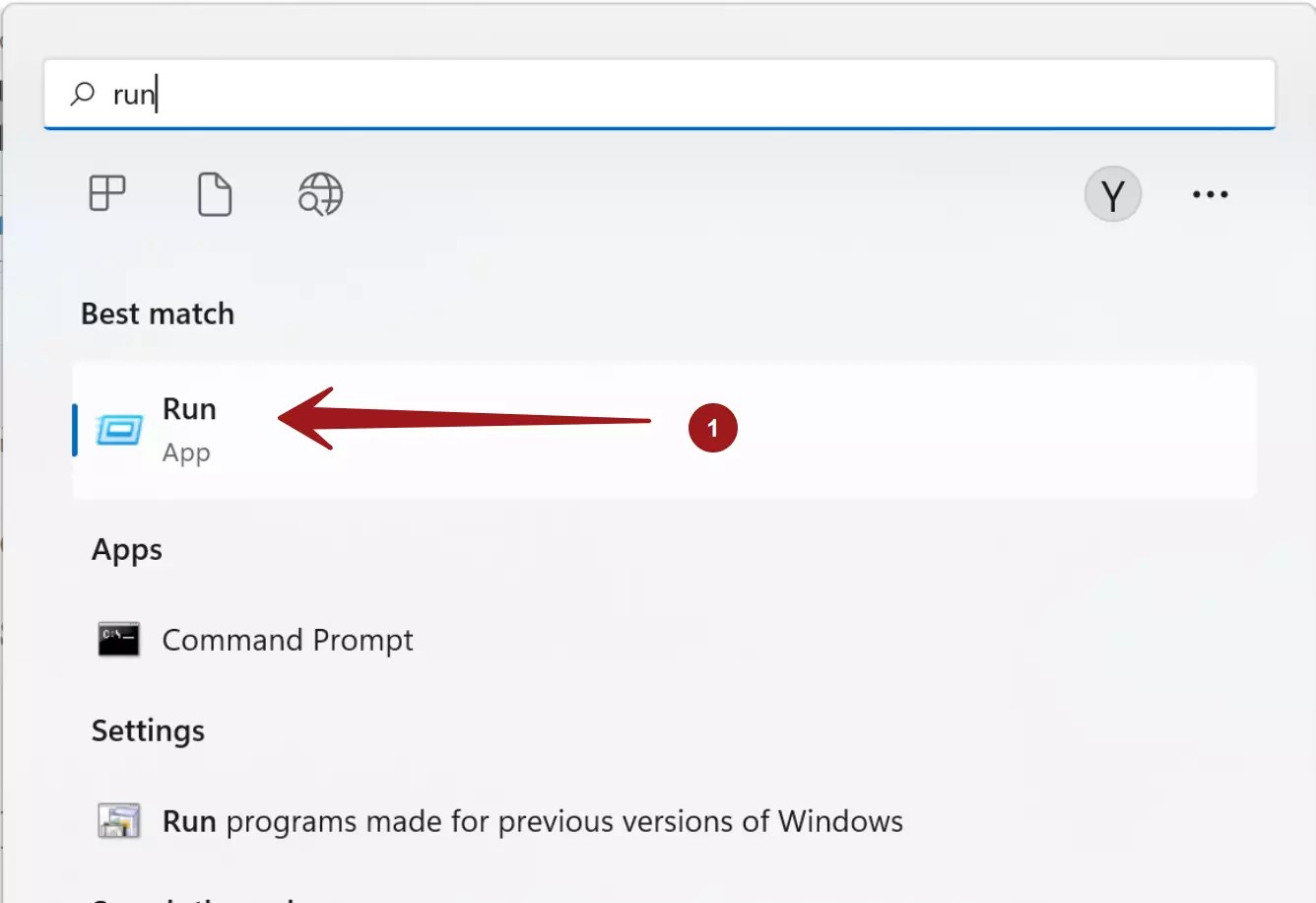 Windows 11 Run Dialog Box