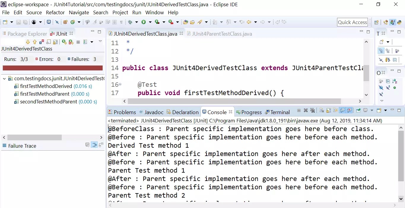 Disadvantages of using Inherited tests in JUnit