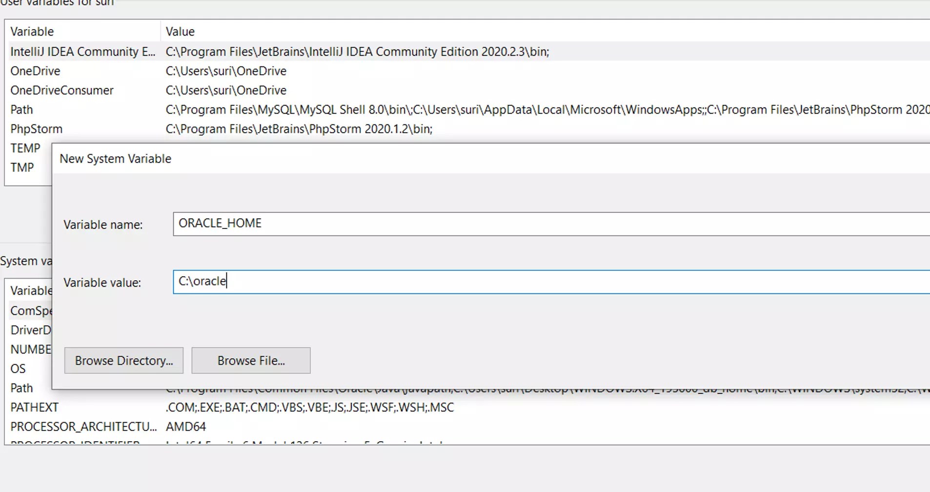 Set ORACLE_HOME Environment variable [2024]