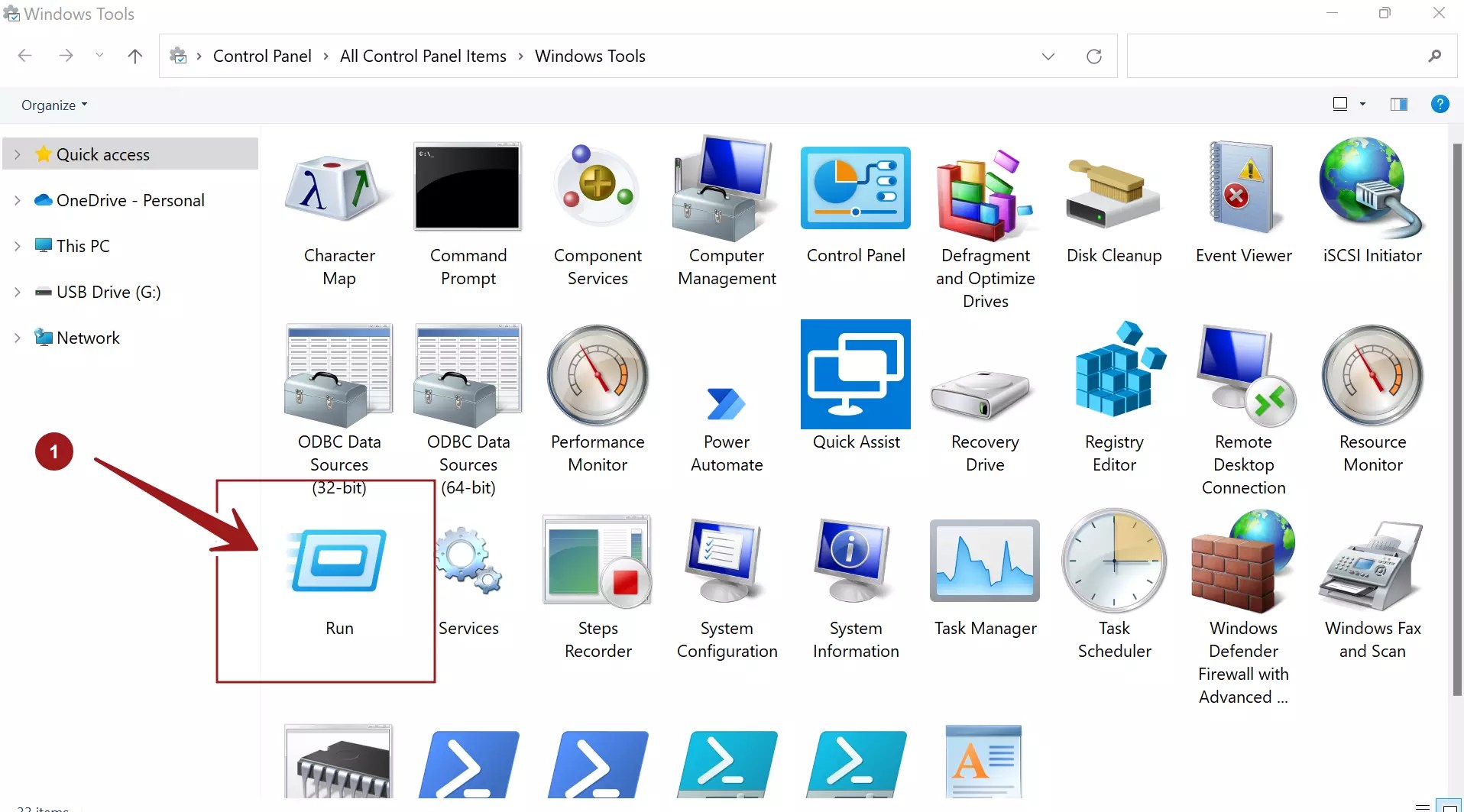 Windows 11 Run Dialog Box