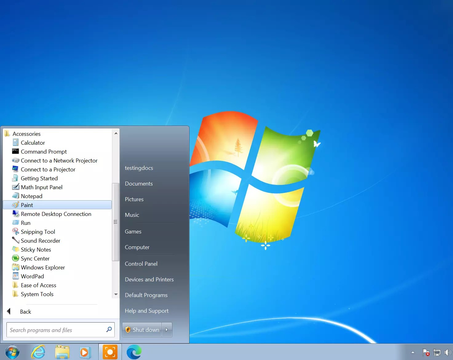 Windows BuiltIn Accessories