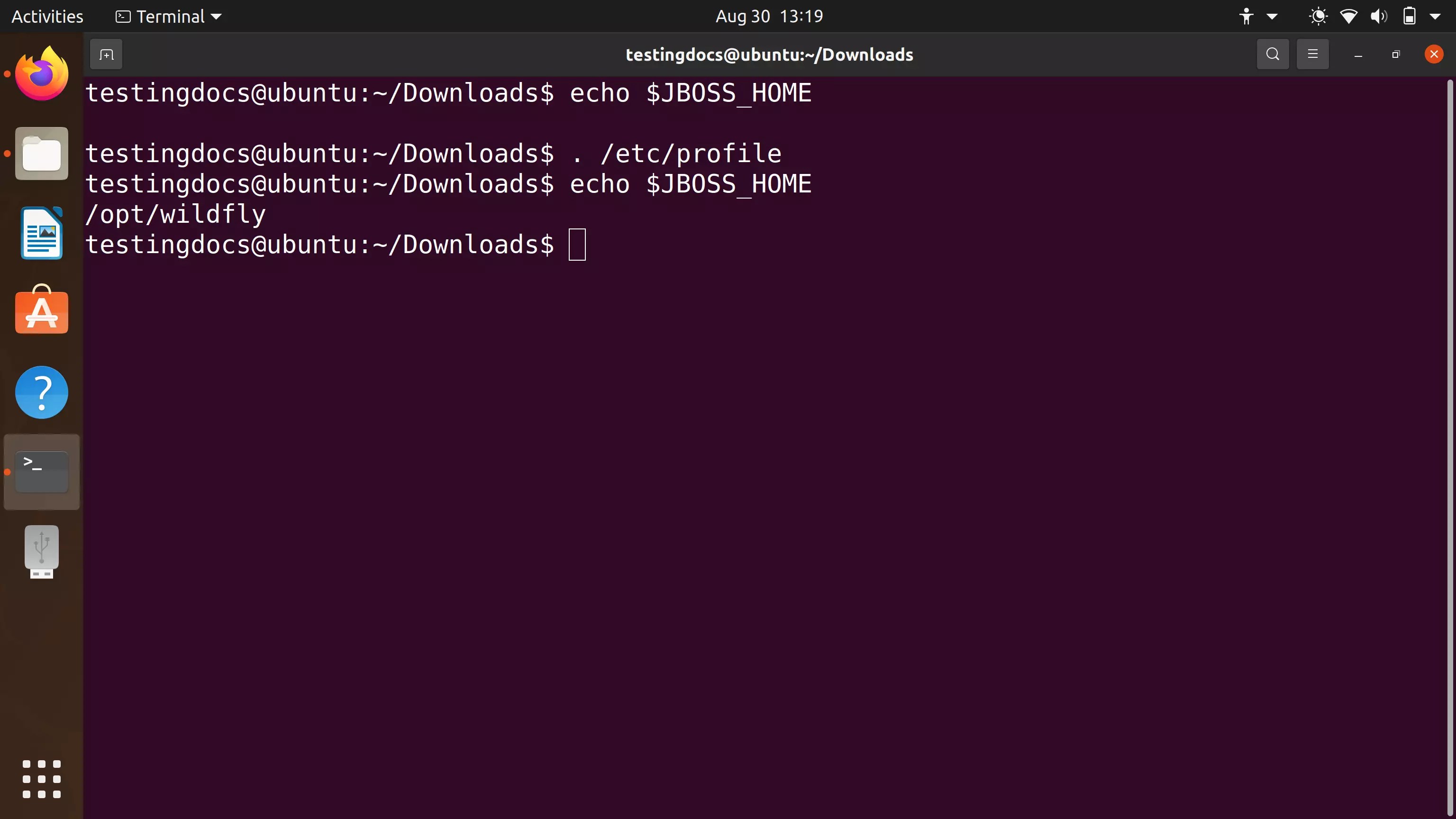 Install JBoss Application Server on Linux