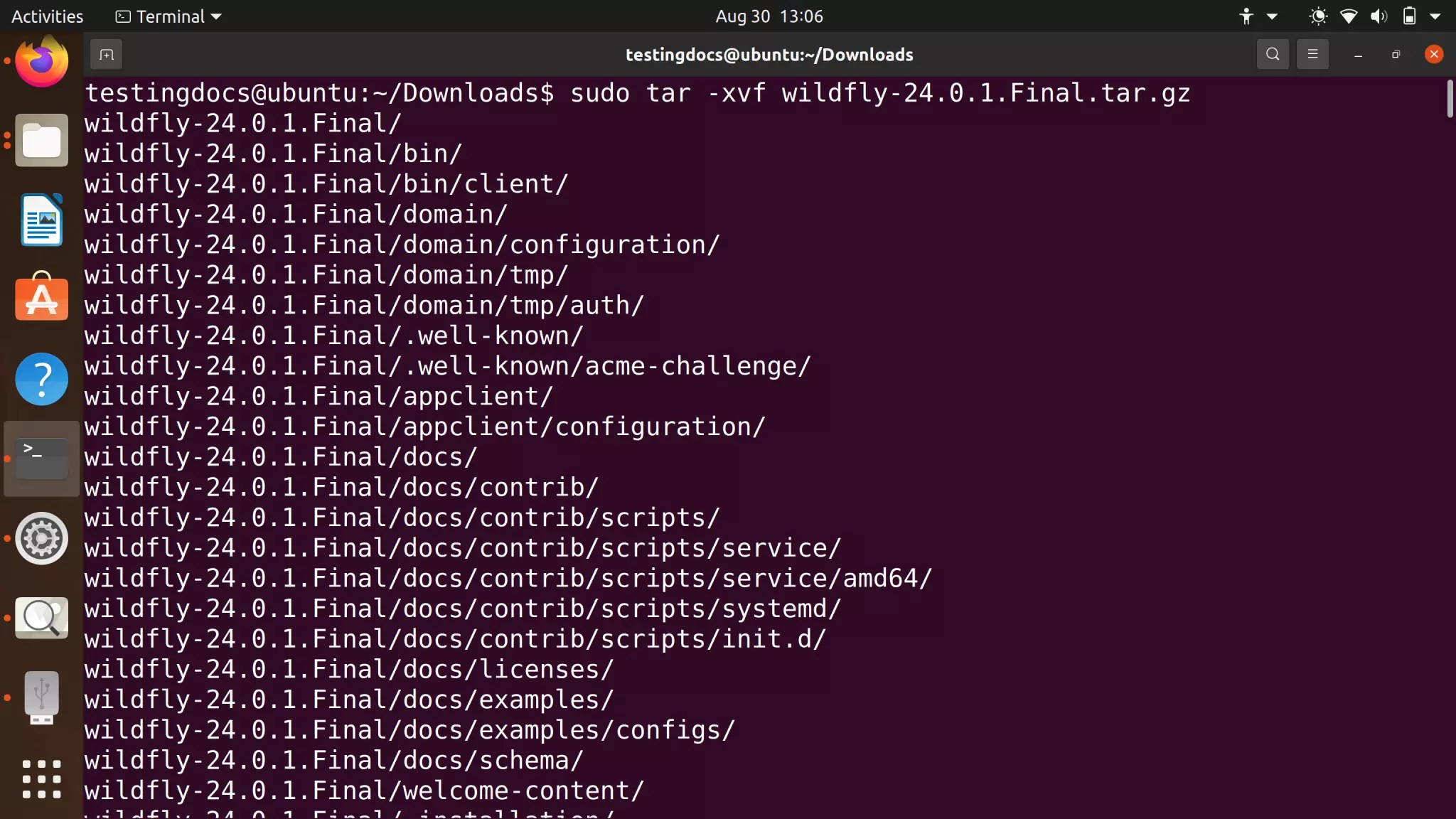 Install JBoss Application Server on Linux