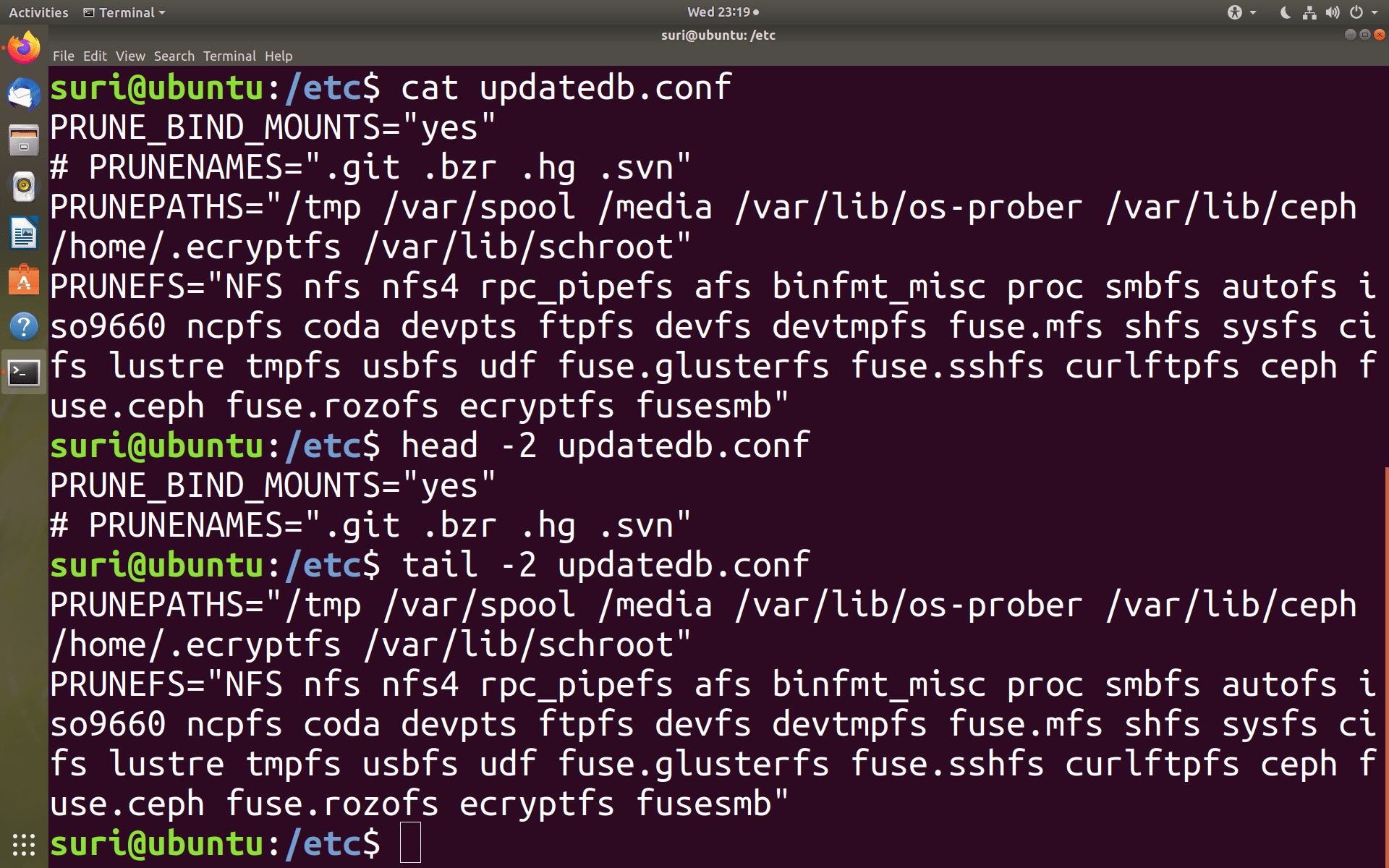 File Commands in Linux