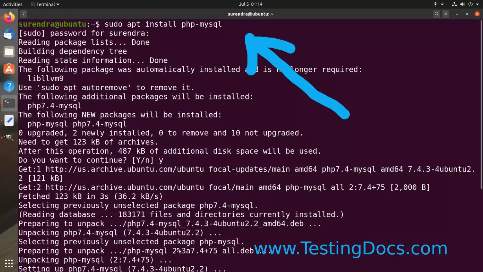 Install PHP on Ubuntu Linux