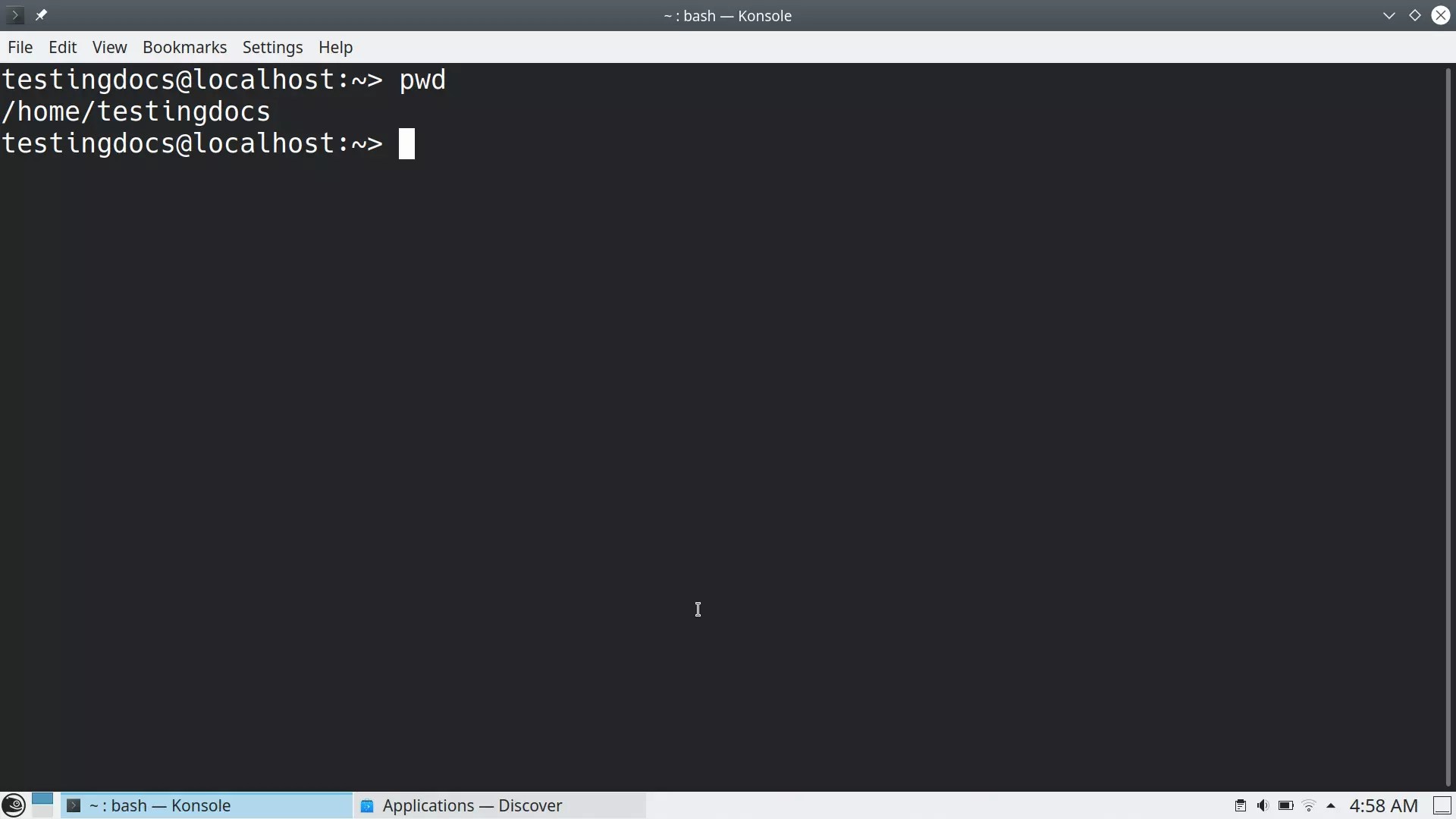 pwd Linux command