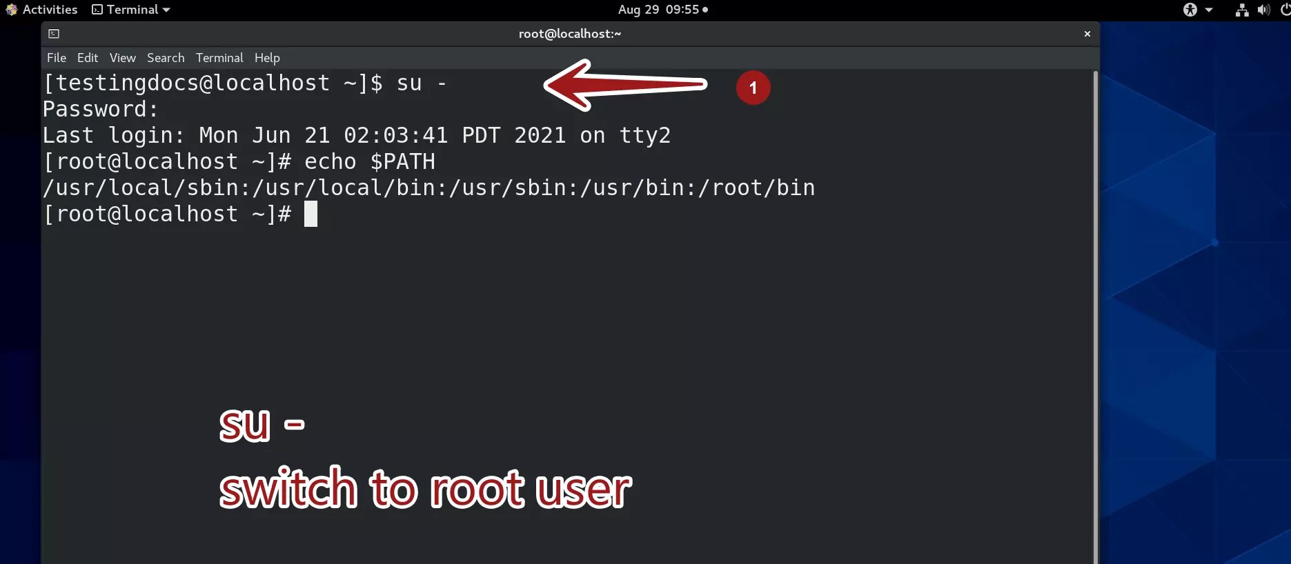 su Linux Command