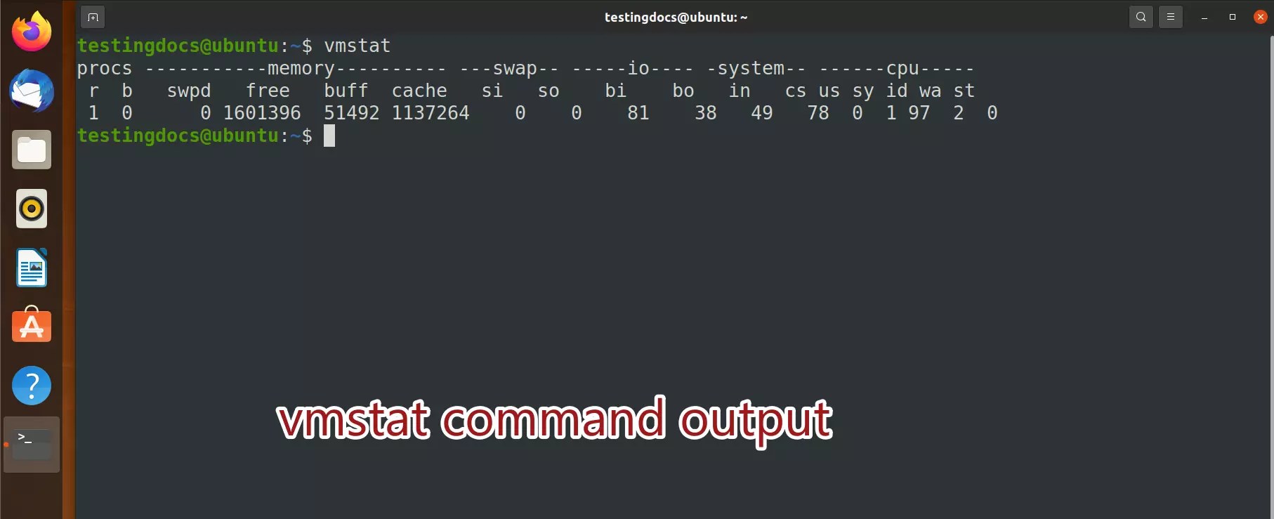 Linux Commands to Monitor System