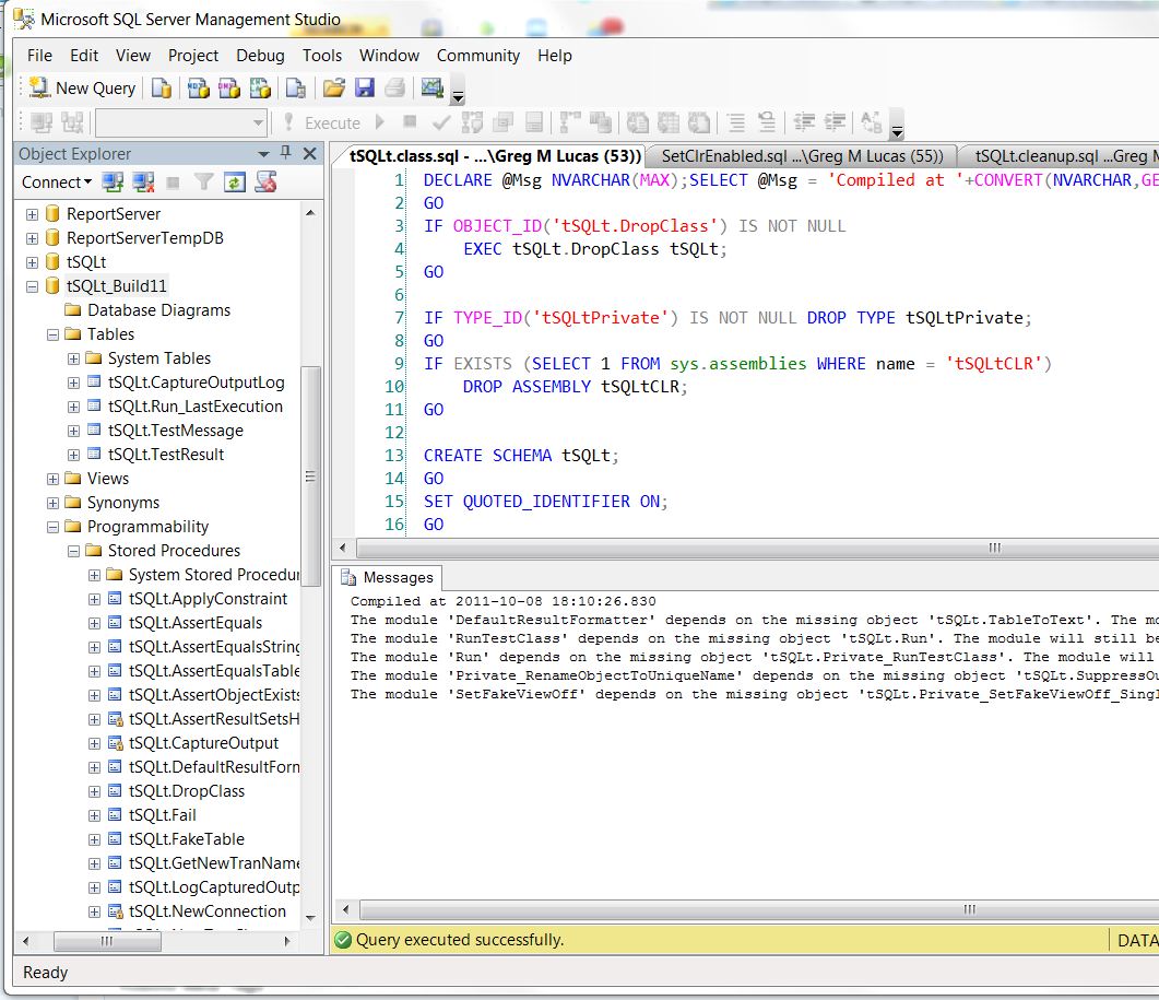 tSQLt Software Testing Tools Guide