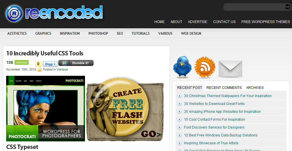 Must Read Links for  Designers and Developers Volume 1 Tech King
