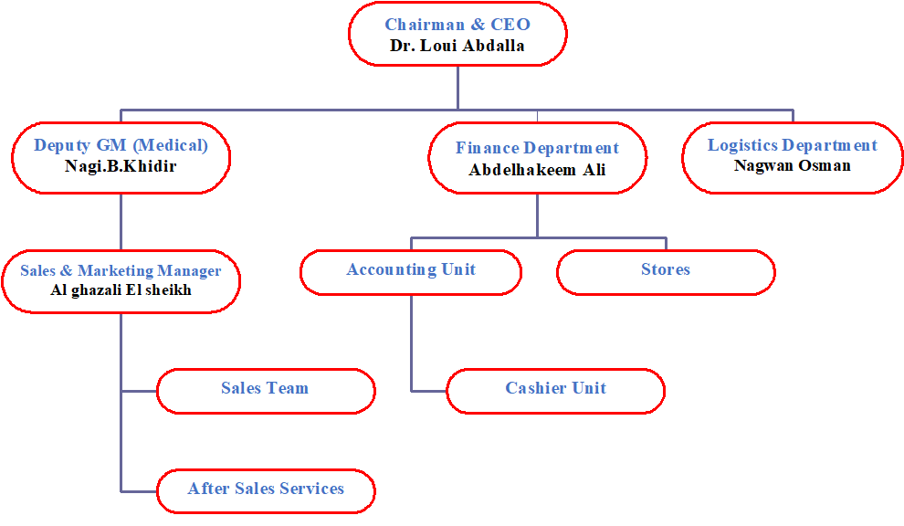 Sales Team Organizational Chart Labb by AG
