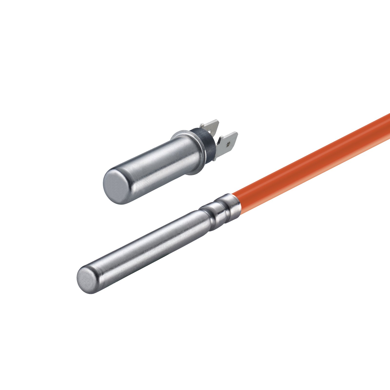 Washing machine temperature probe qualified design for specific tasks