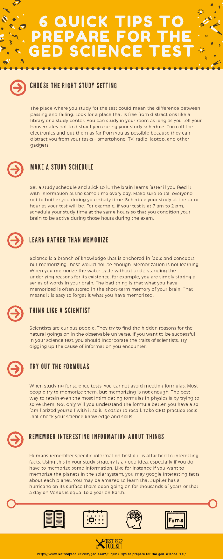 6 Quick Tips To Prepare For The GED Science Test