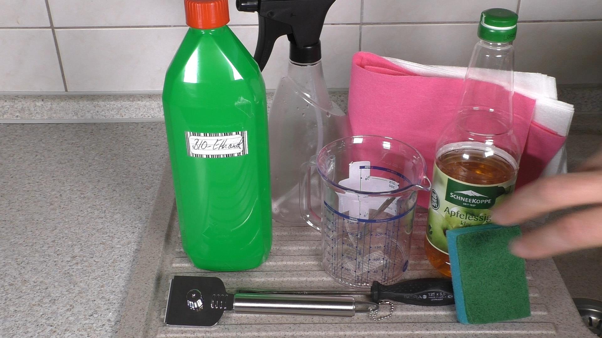 kuchen backofen Backofen Scheibe Reinigen