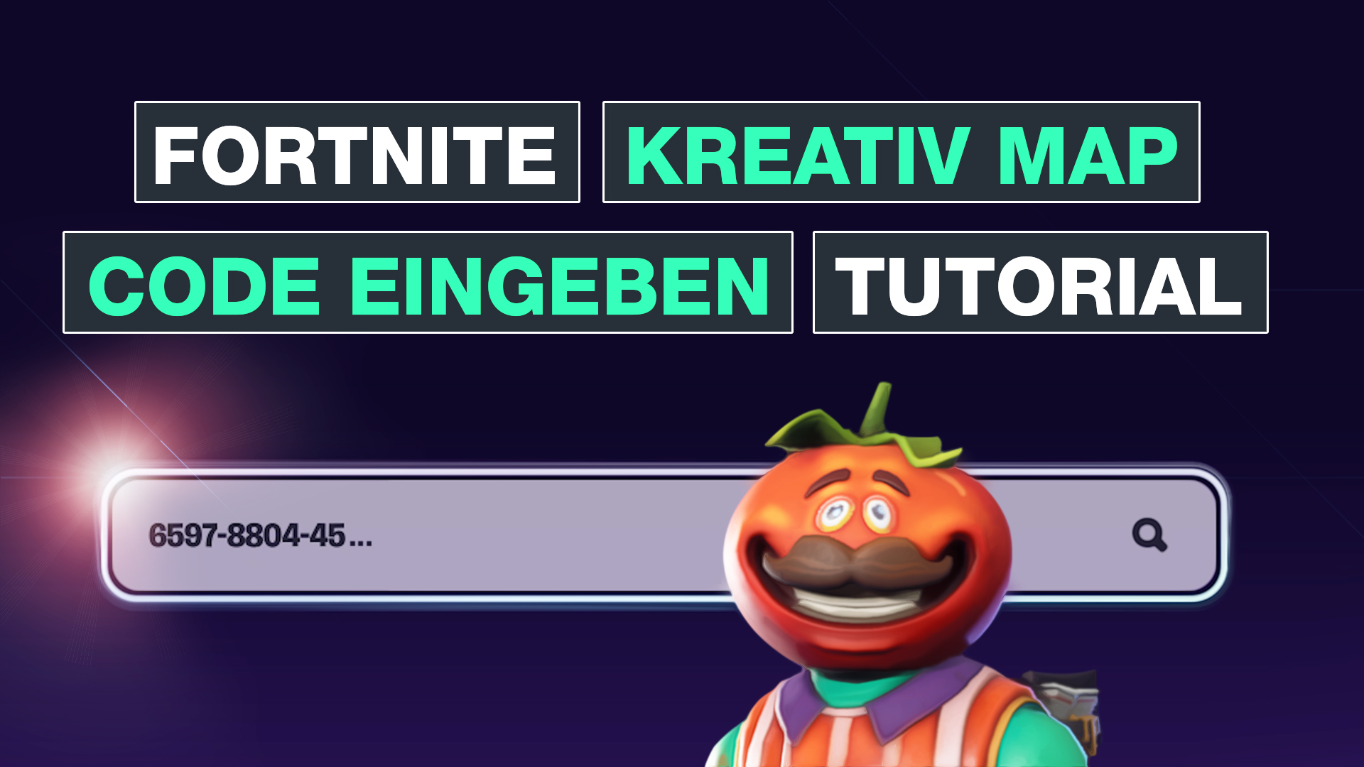Fortnite Kreativ Map Code eingeben und Spiel beitreten Testventure