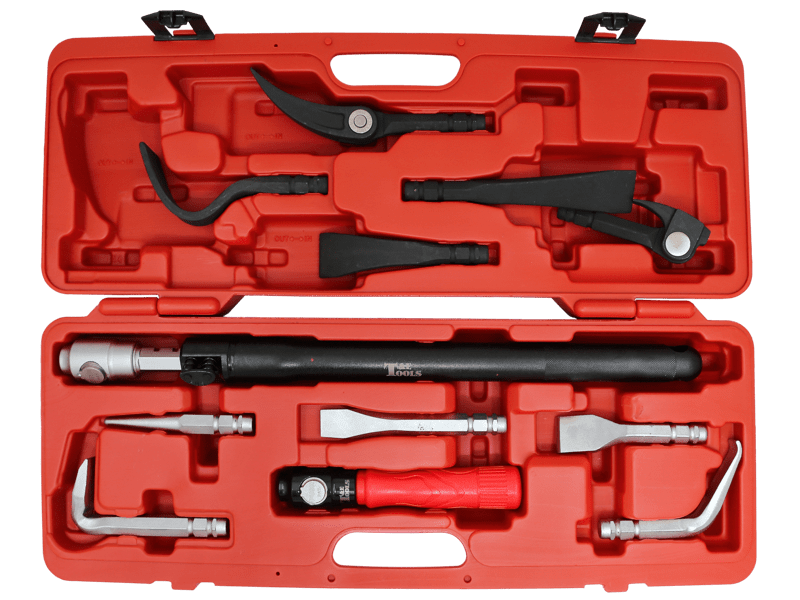 12 Piece Interchangeable Heavy Duty Pry Bar Set