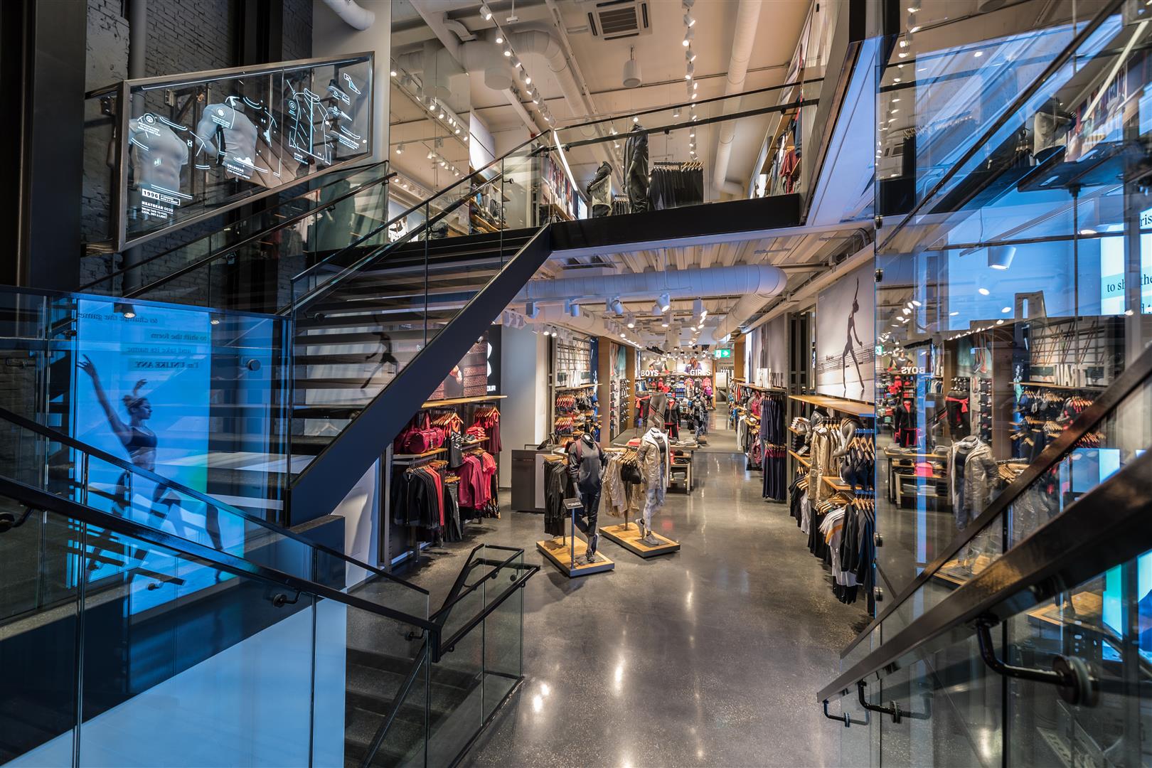 Under Armour First flagship store in Europe Tétrisdb