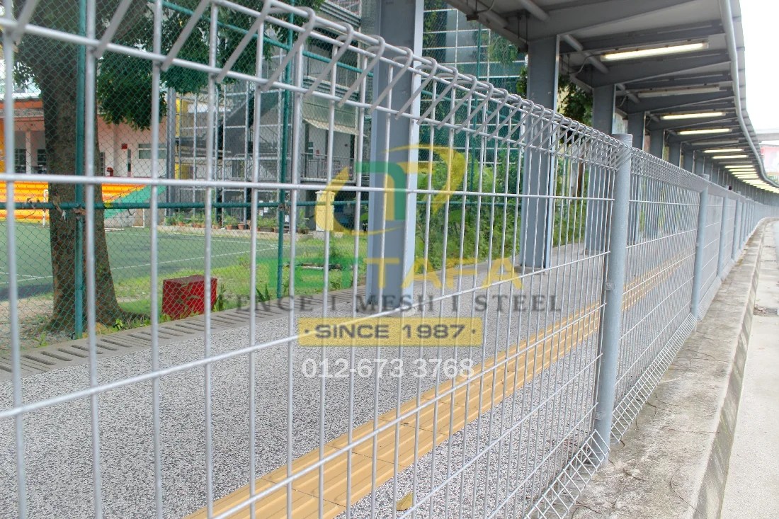 Galvanised BRC Security Fence Supplier Malaysia TET TAFA