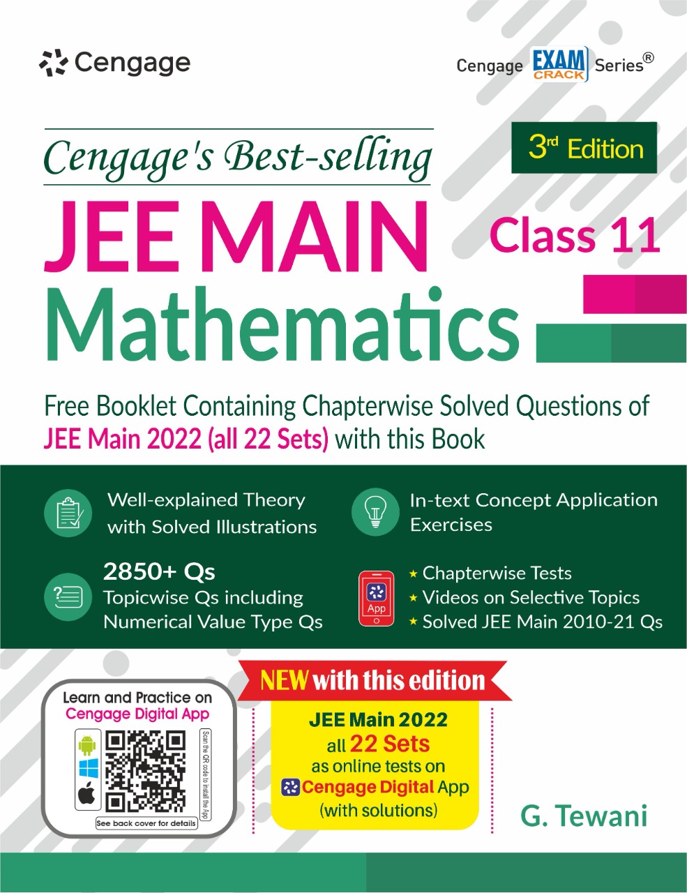 Mathematics for JEE(Mains) XI Tewani Mathemathcs
