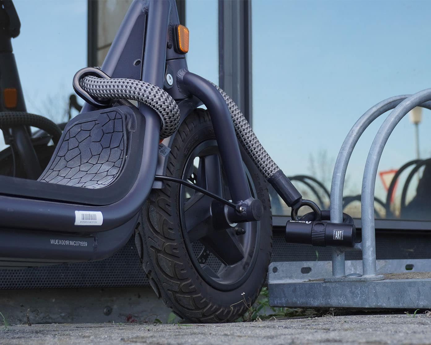 texlock eyelet Ulock with textile rope texlock