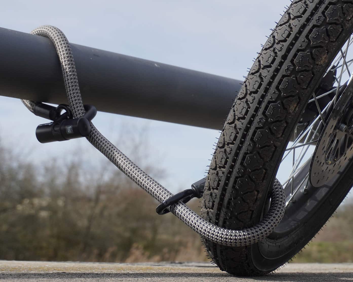 texlock eyelet Ulock with textile rope texlock