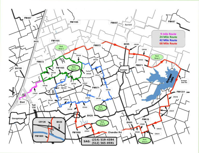AutismRideMap Autism Society of Texas