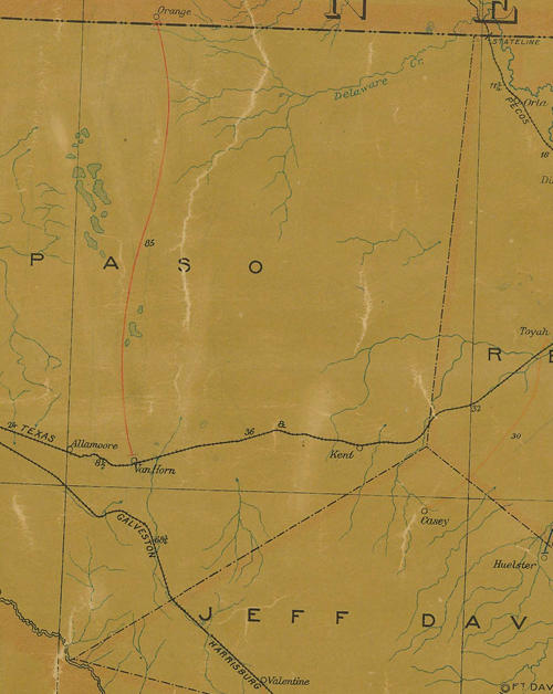 Culberson County Texas.