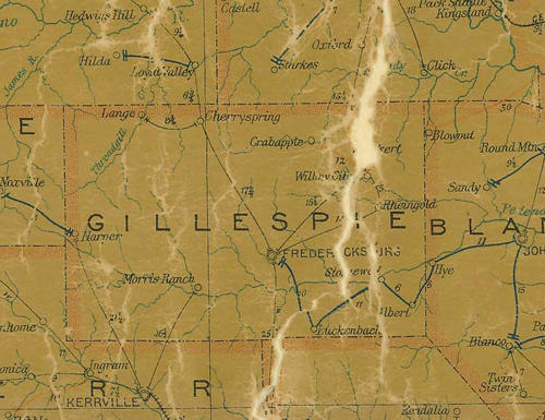 Gillespie County Texas.