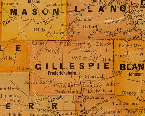 Gillespie County Texas