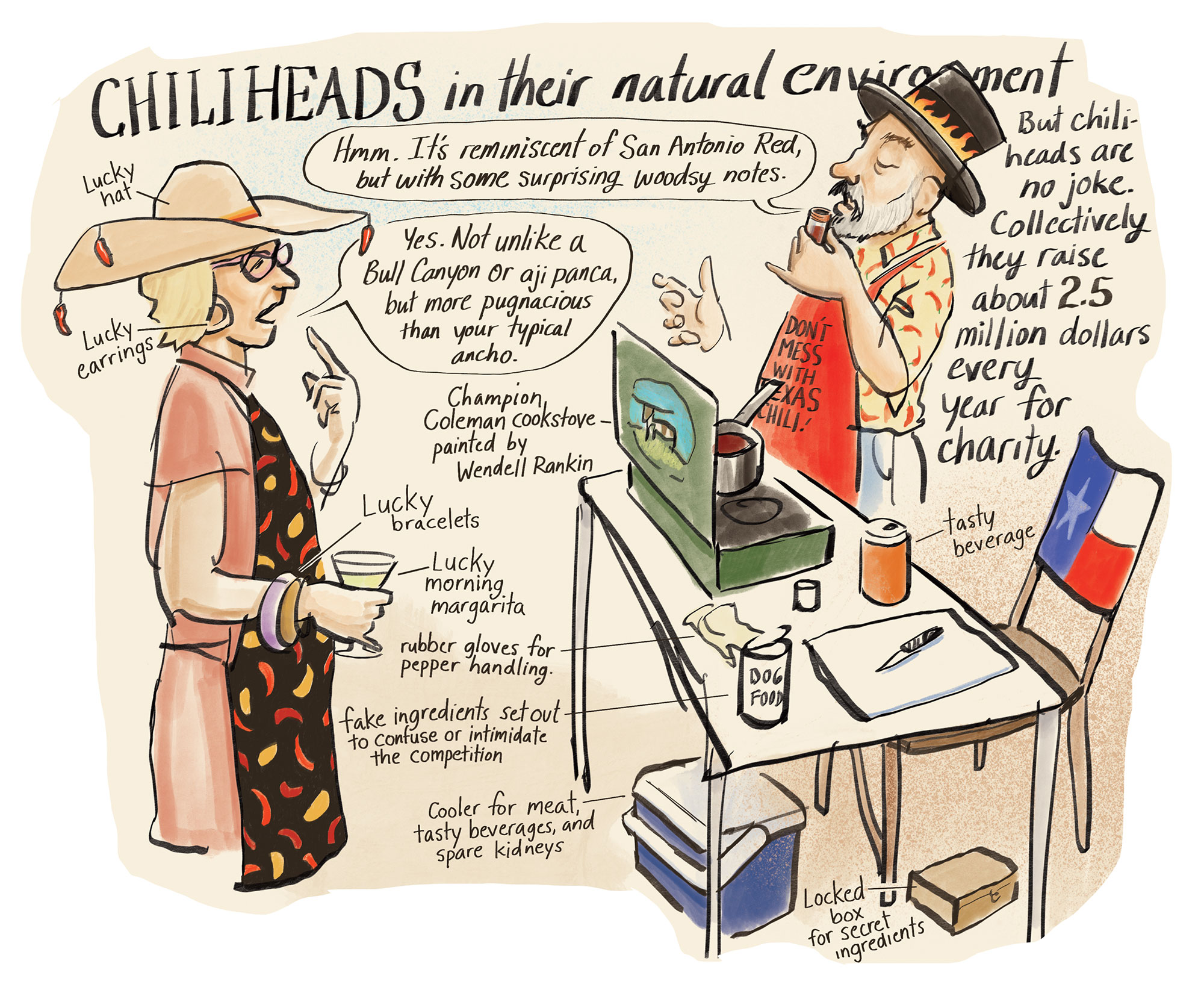 texas chili cookoff joke judge