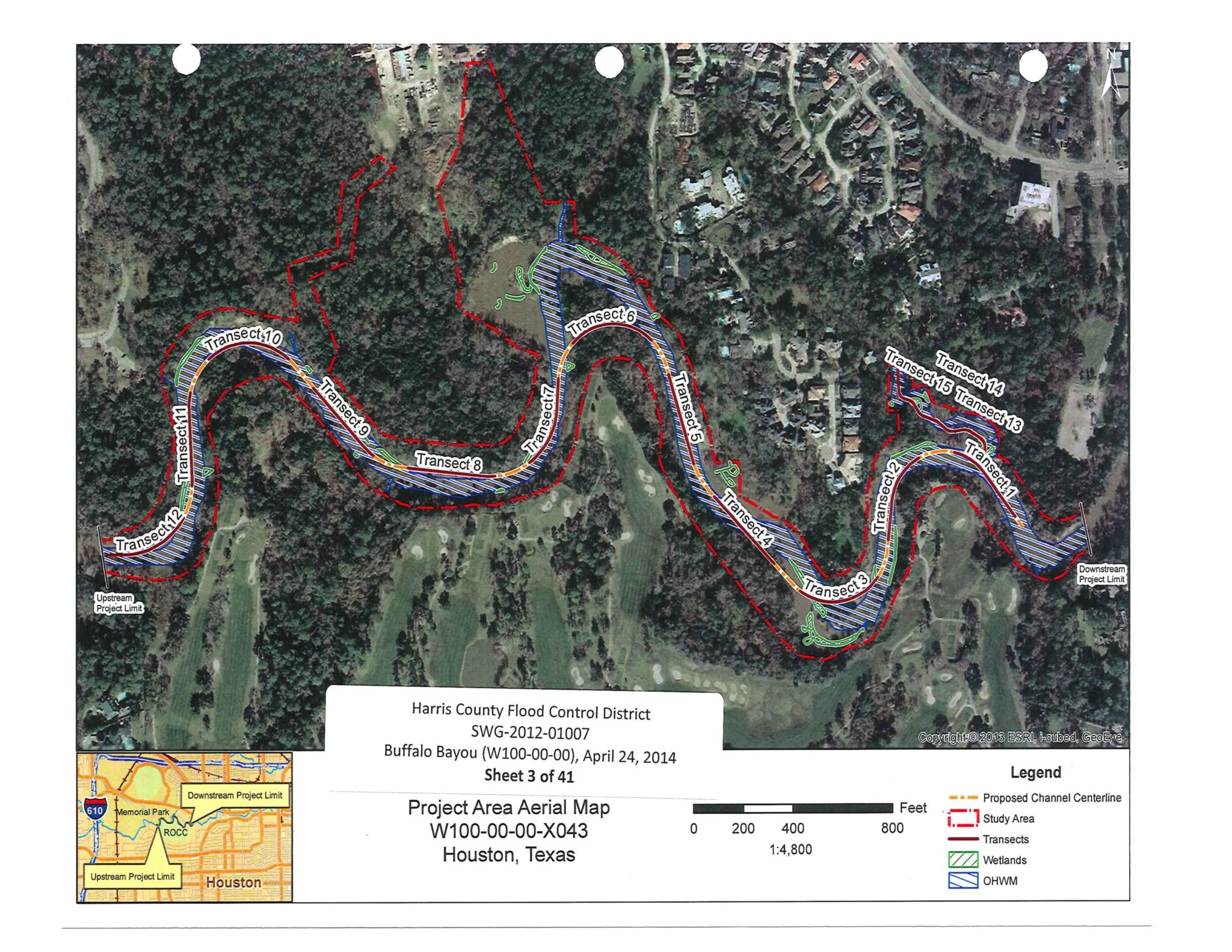Buffalo Bayou Houston Map Map Of Rose Bowl