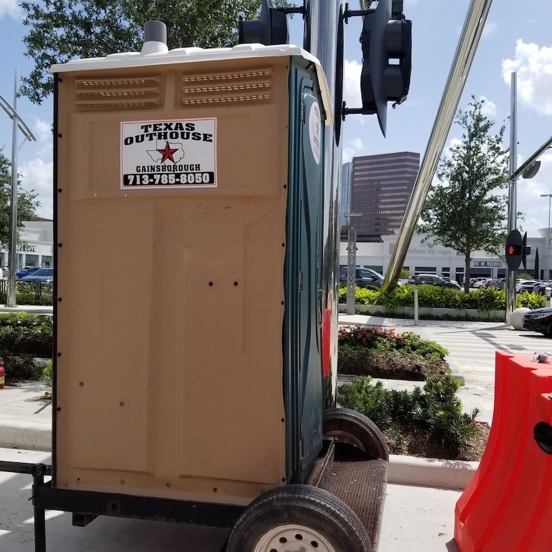 Our Portable Toilets Proudly Seen Throughout Greater Houston Texas