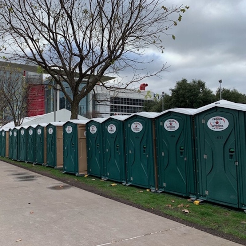 Our Portable Toilets Proudly Seen Throughout Greater