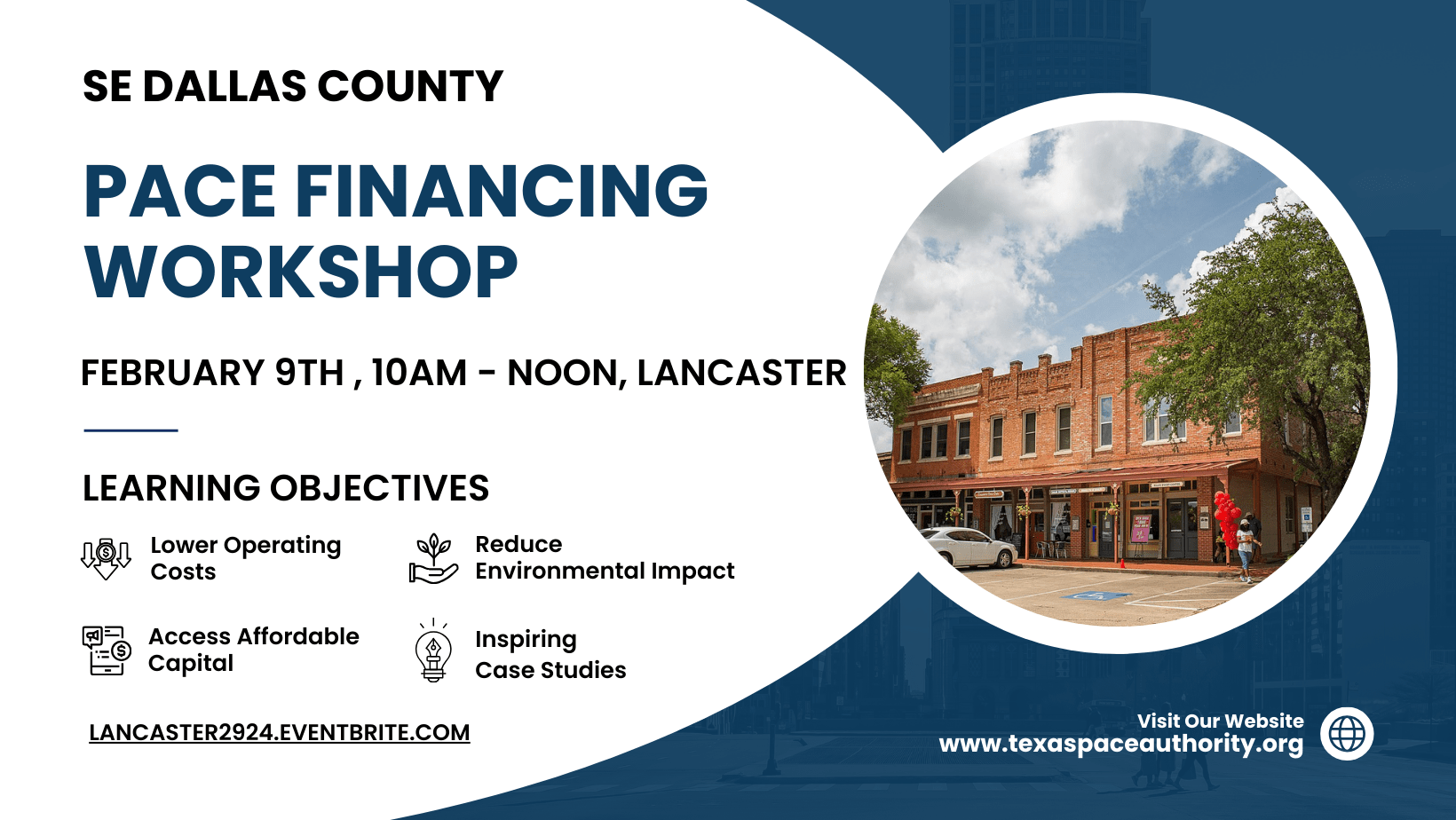 Southeast Dallas County PACE Financing in Lancaster Texas