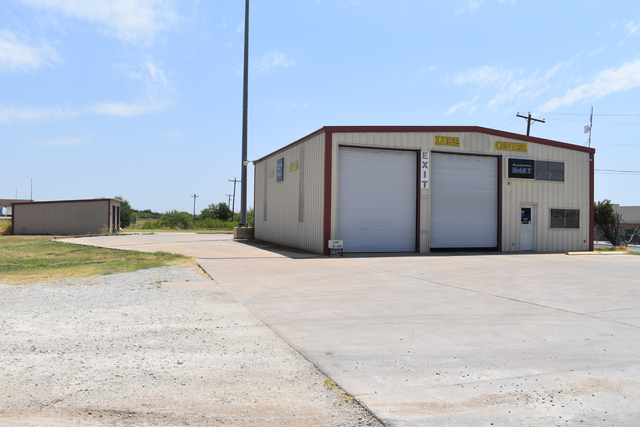 Heart of Texas Lube and Laserwash Brady Texas Real Estate, McCulloch