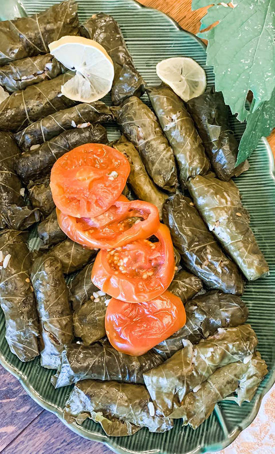 Stuffed Grape Leaves Texicureans