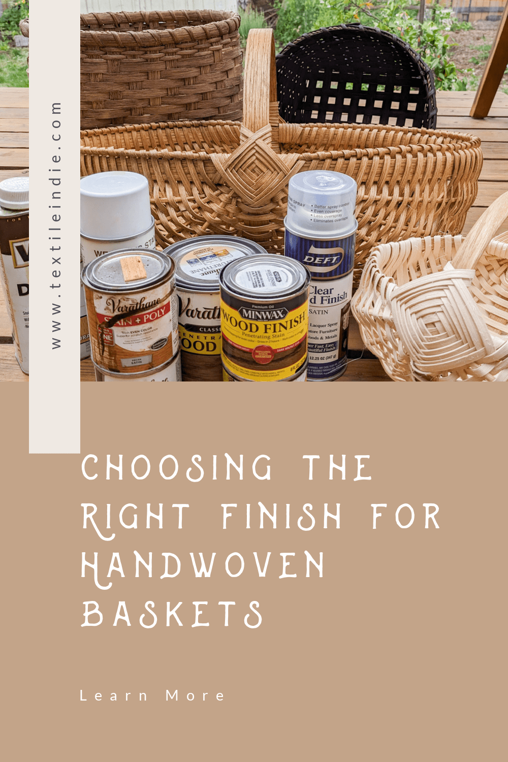 Basket Stains and Sealers Finishing Your Basket