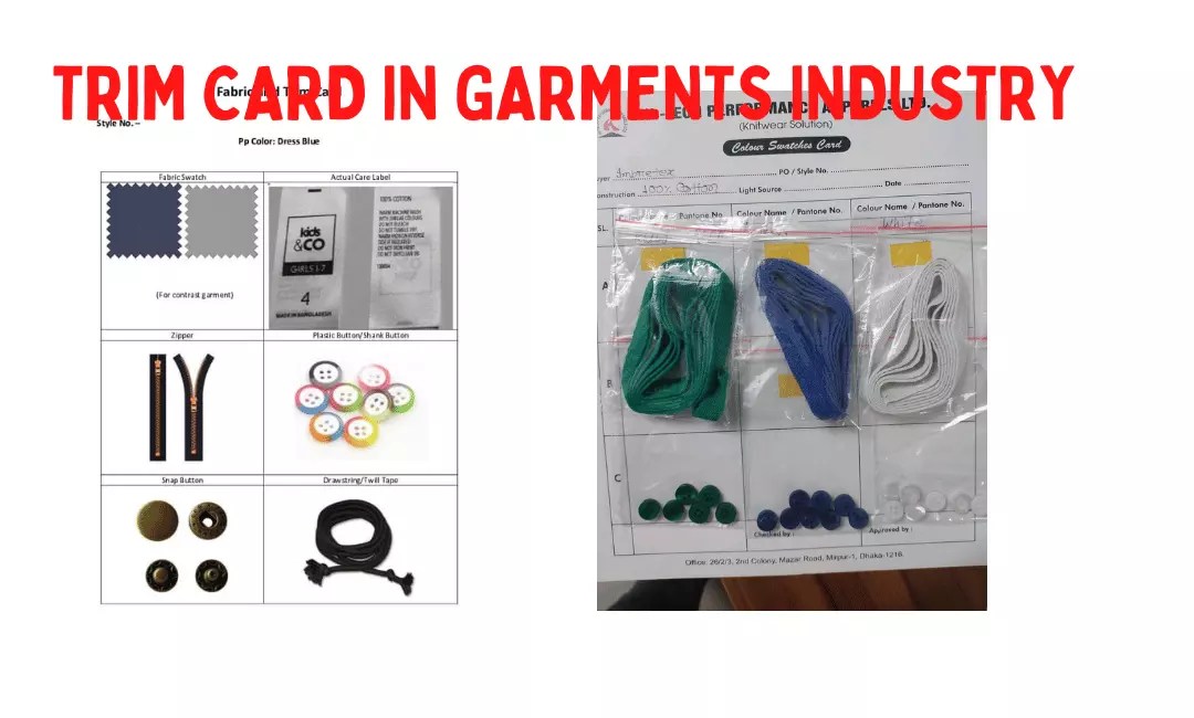 What is Trim Card in Garments Industry Its importance and use