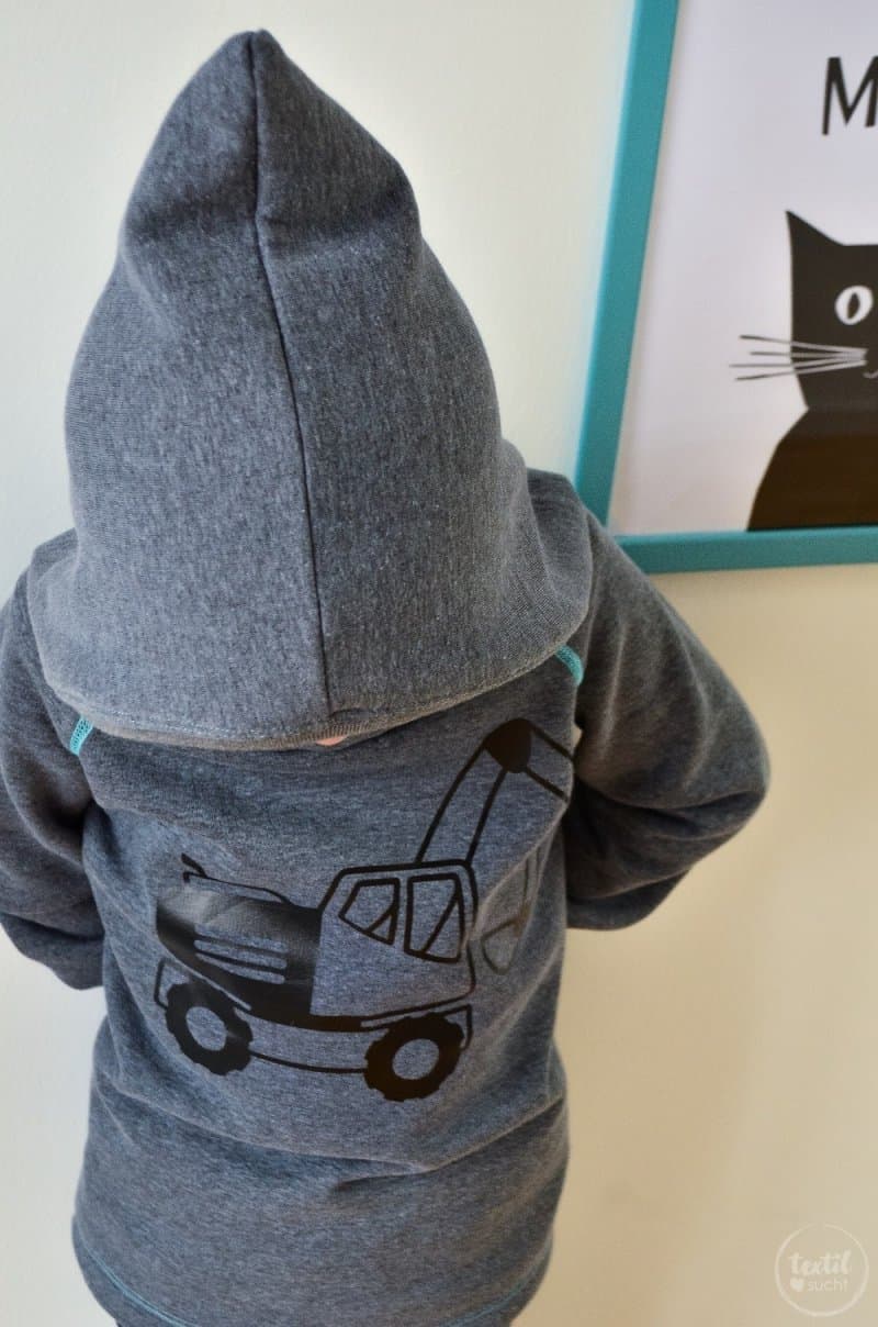 Kapuzenpullover nähen Raglansweater Max und Maxi » Textilsucht®